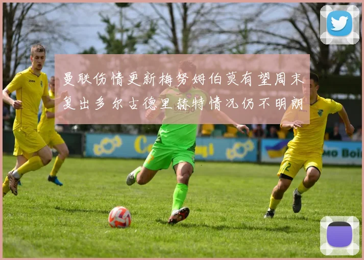 曼联伤情更新梅努姆伯莫有望周末复出多尔古德里赫特情况仍不明朗